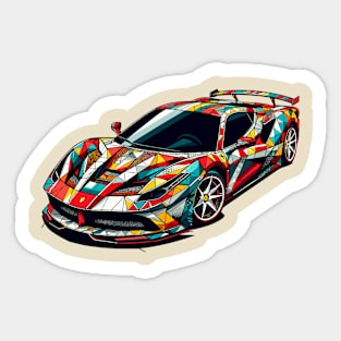 Ferrari F8 Sticker